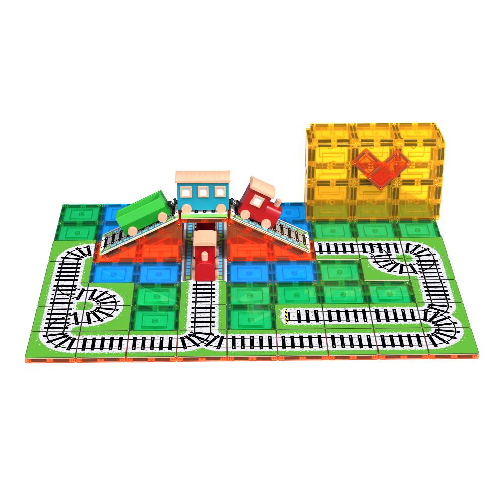 Tile Toppers Train Track Pack 36 piece