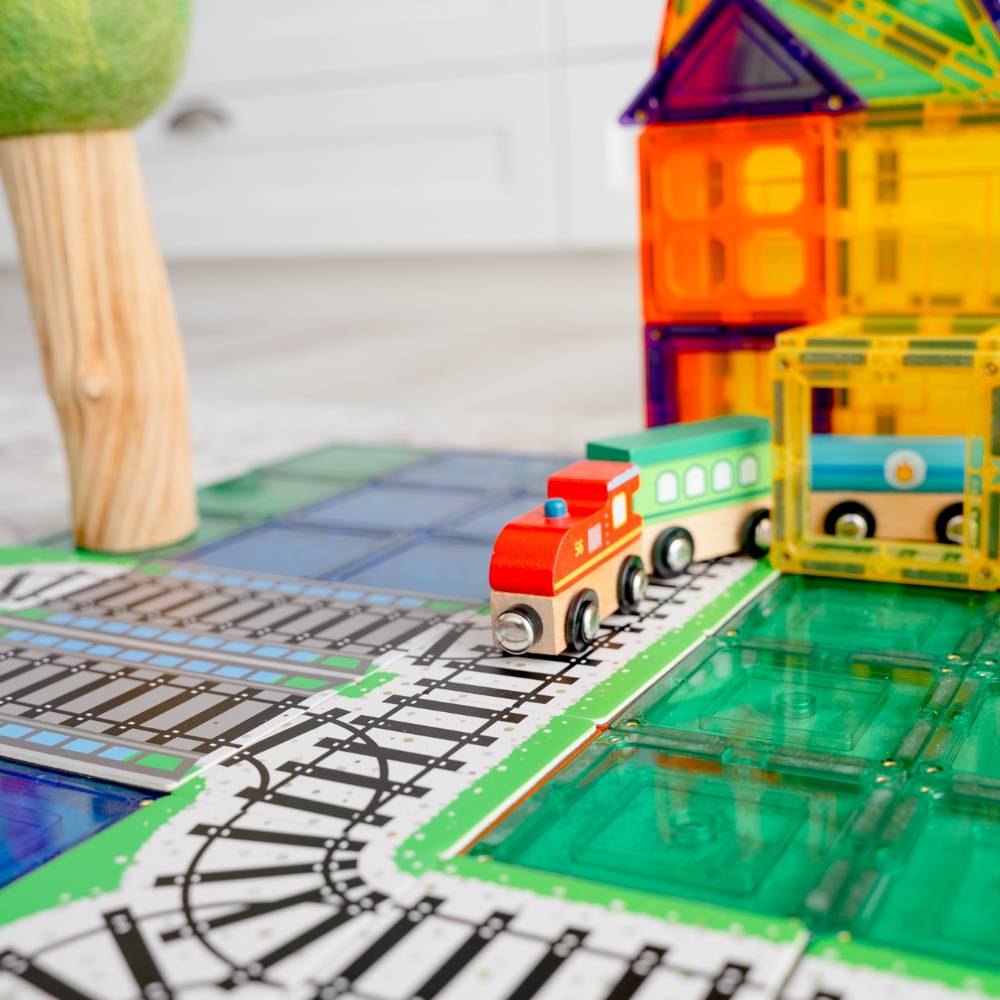 Tile Toppers Train Track Pack 36 piece