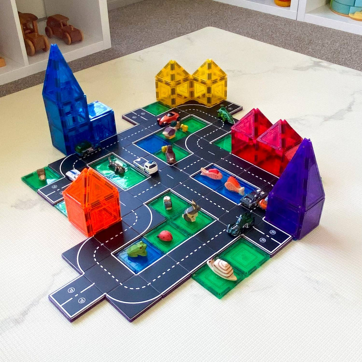 Tile Toppers Road Pack 40 piece