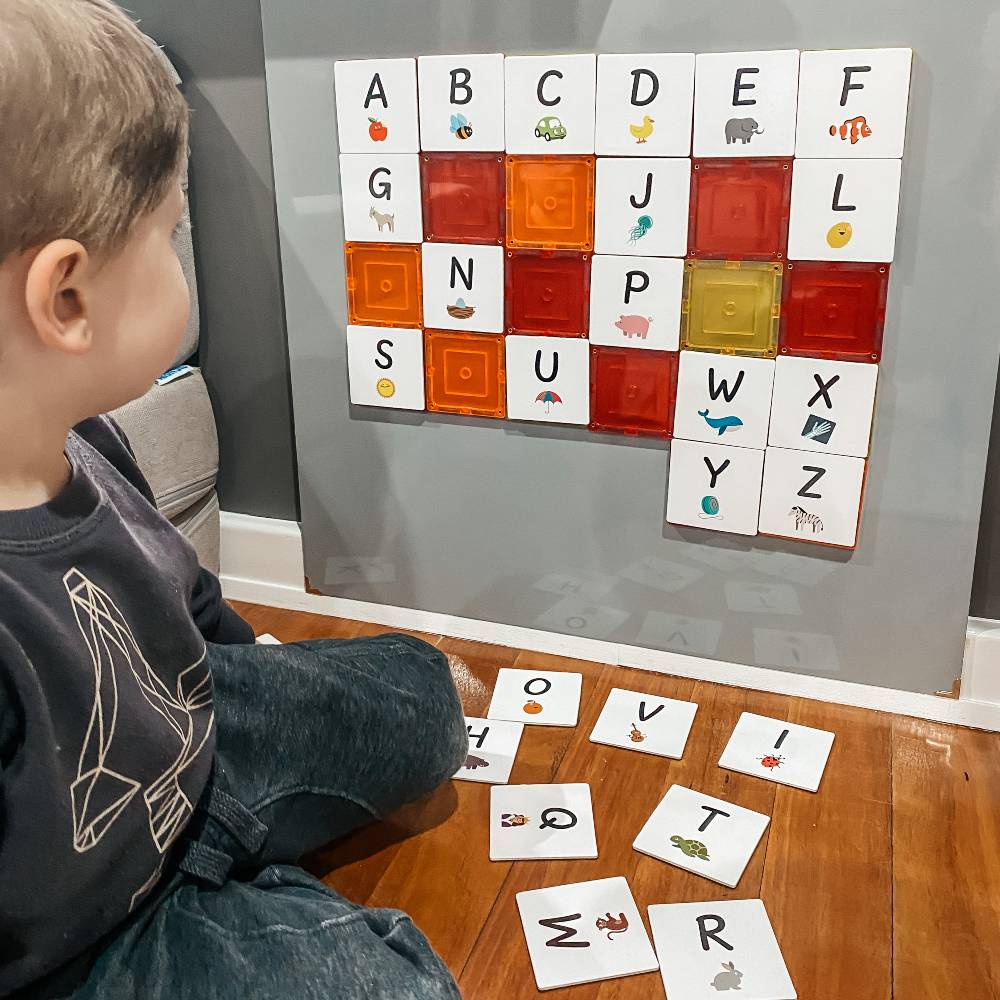 Tile Toppers Upper Case Alphabet Pack 40 piece