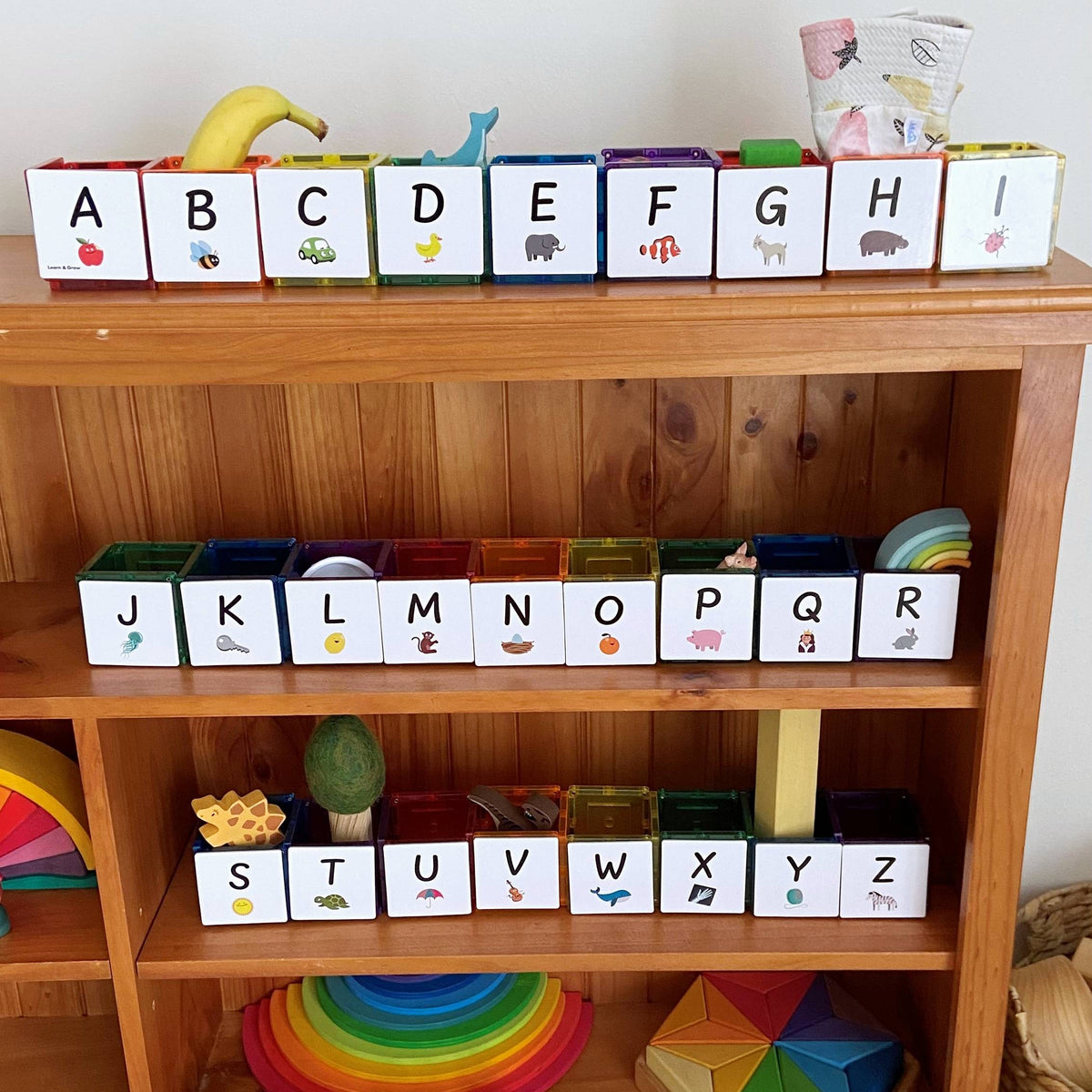 Tile Toppers Upper Case Alphabet Pack 40 piece