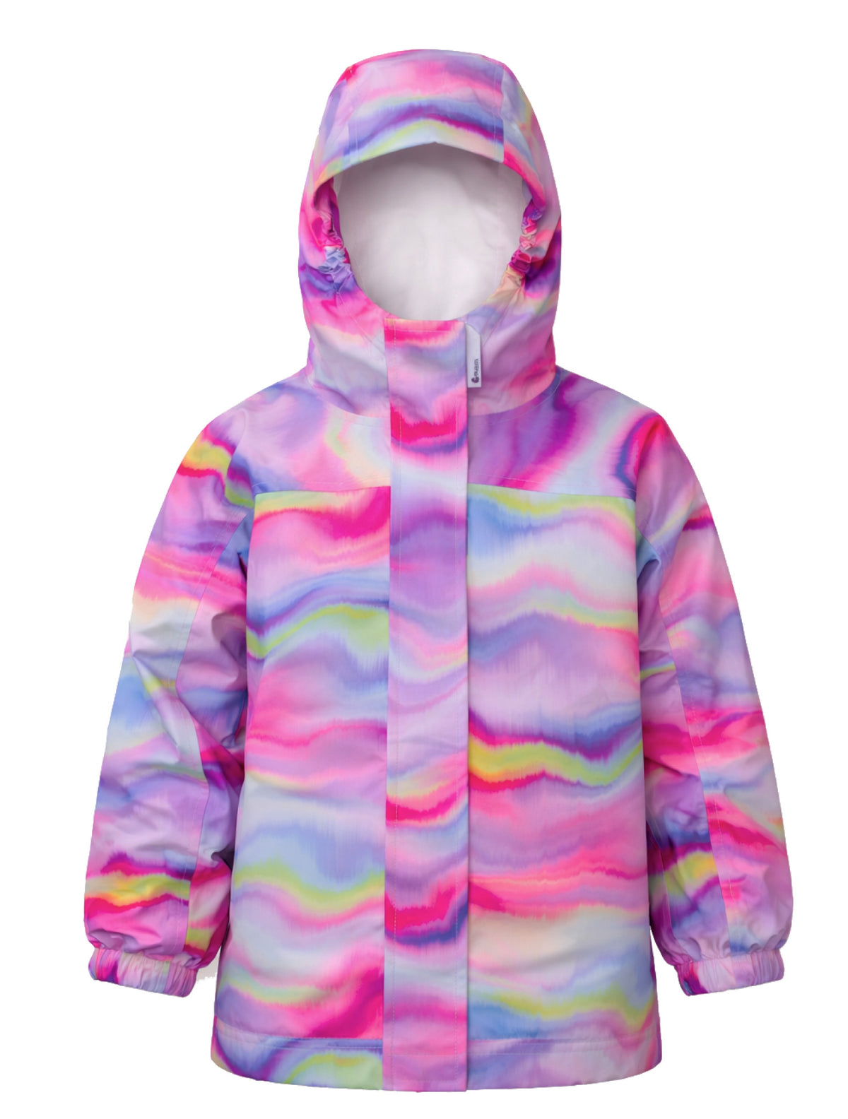 10K Packaway Rainshell - Rainbow Wave