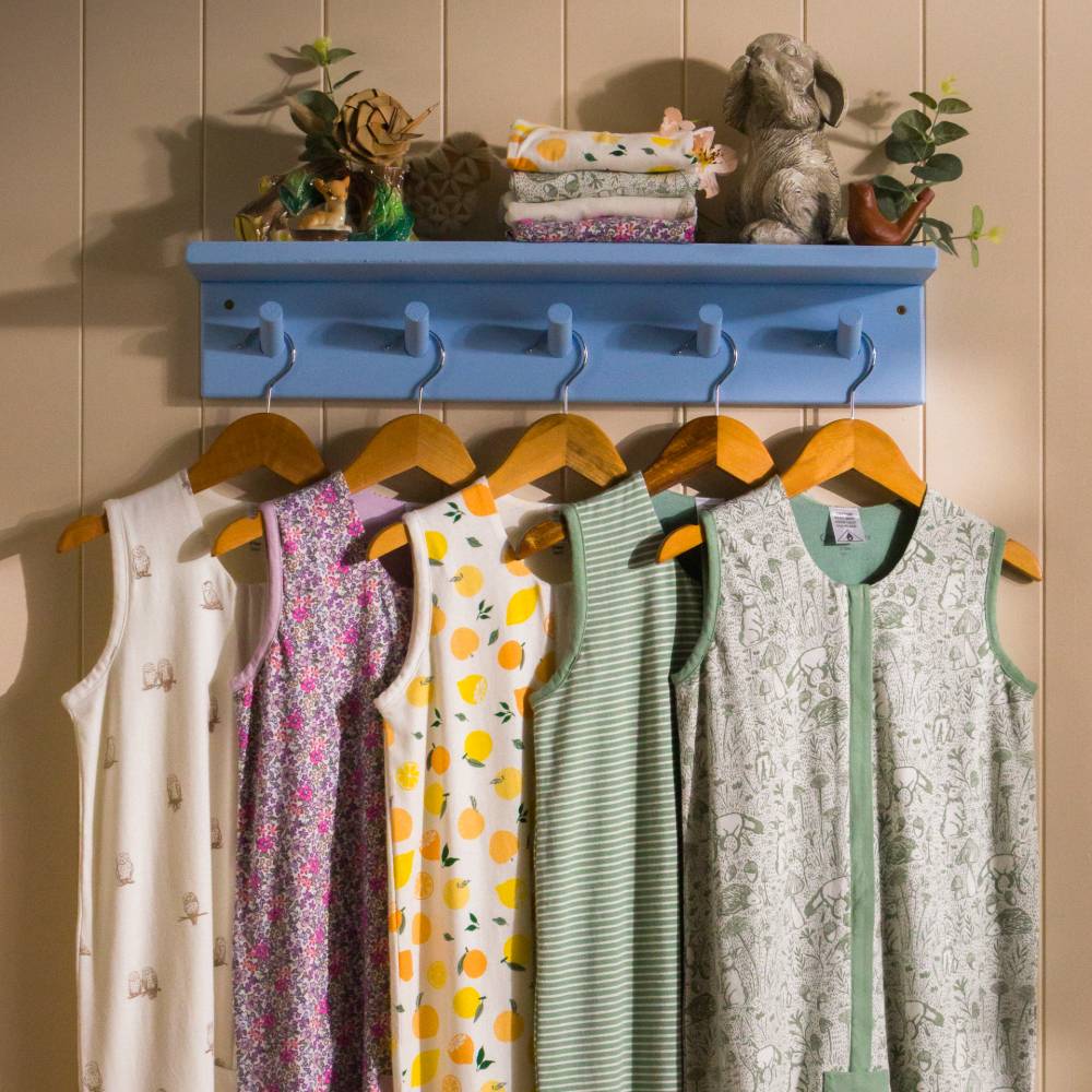 Premium Merino & Cotton Sleeping Suit - Oat Owl