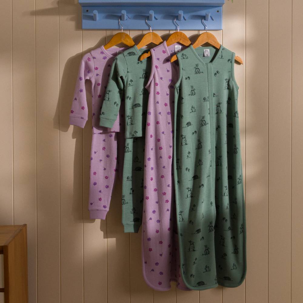 Premium Merino Pyjamas - Greenwood Forest