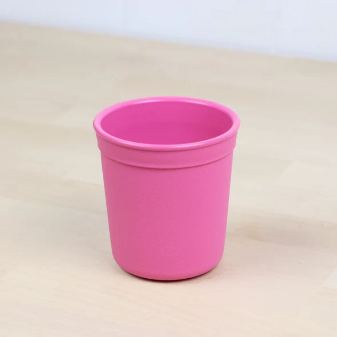 A Bright Pink Re-Play Tiny Tumbler Base Only - Bright Pink on a white background
