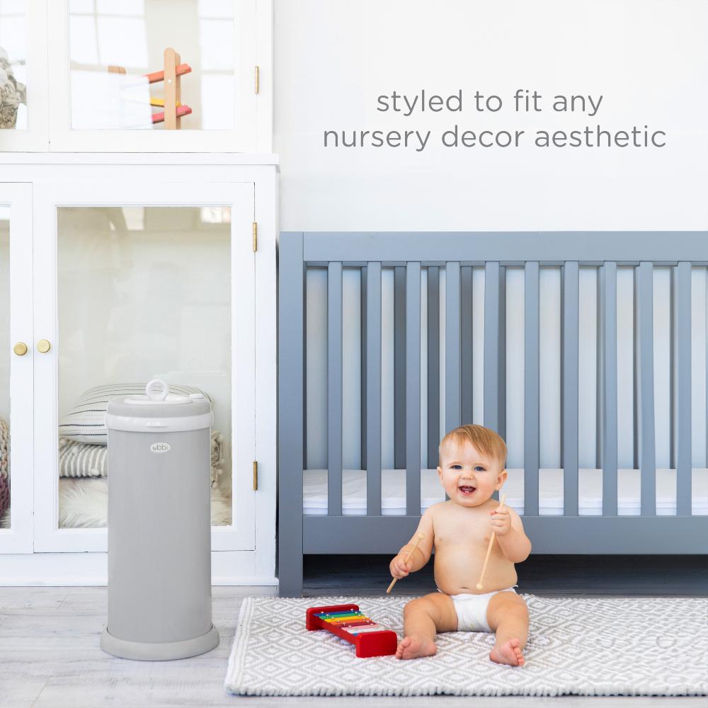 Steel Nappy Bin - Fig Blossom (Matte)