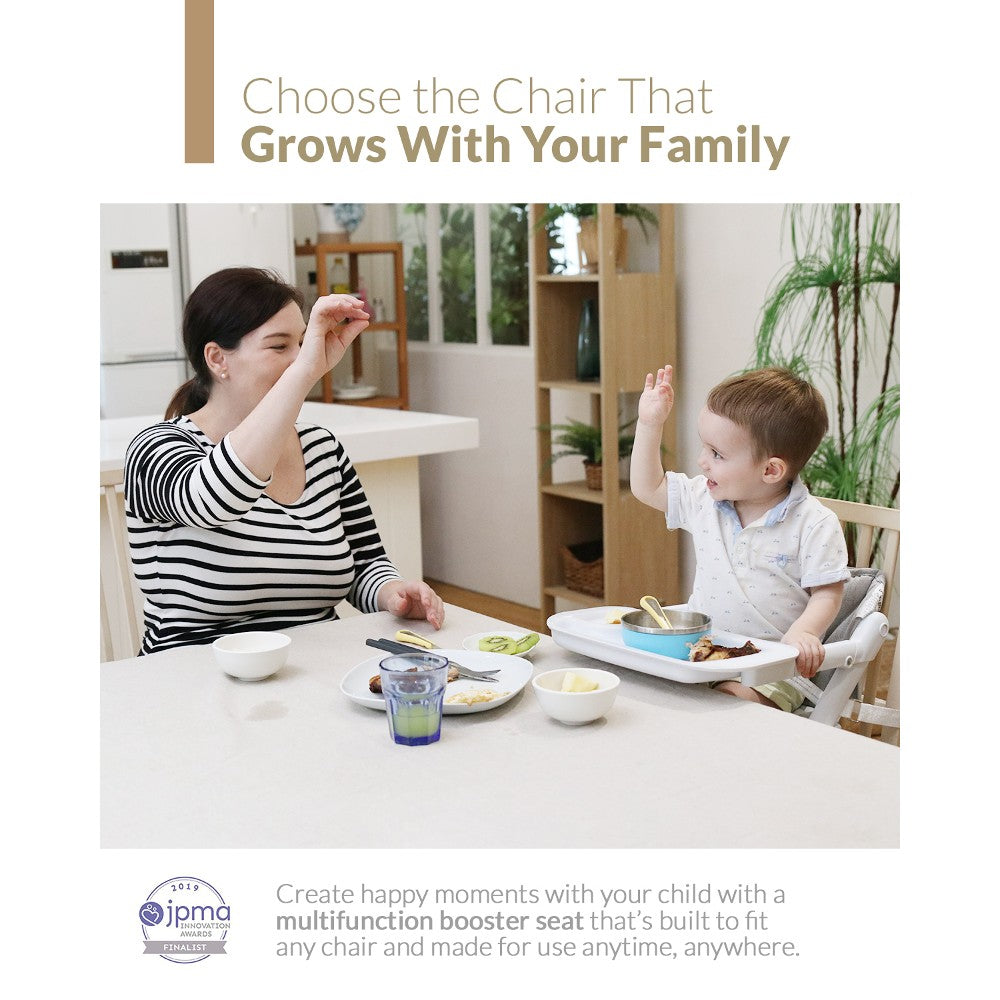 Feed Me 3-in-1 Dining Booster Seat - Shadow Grey