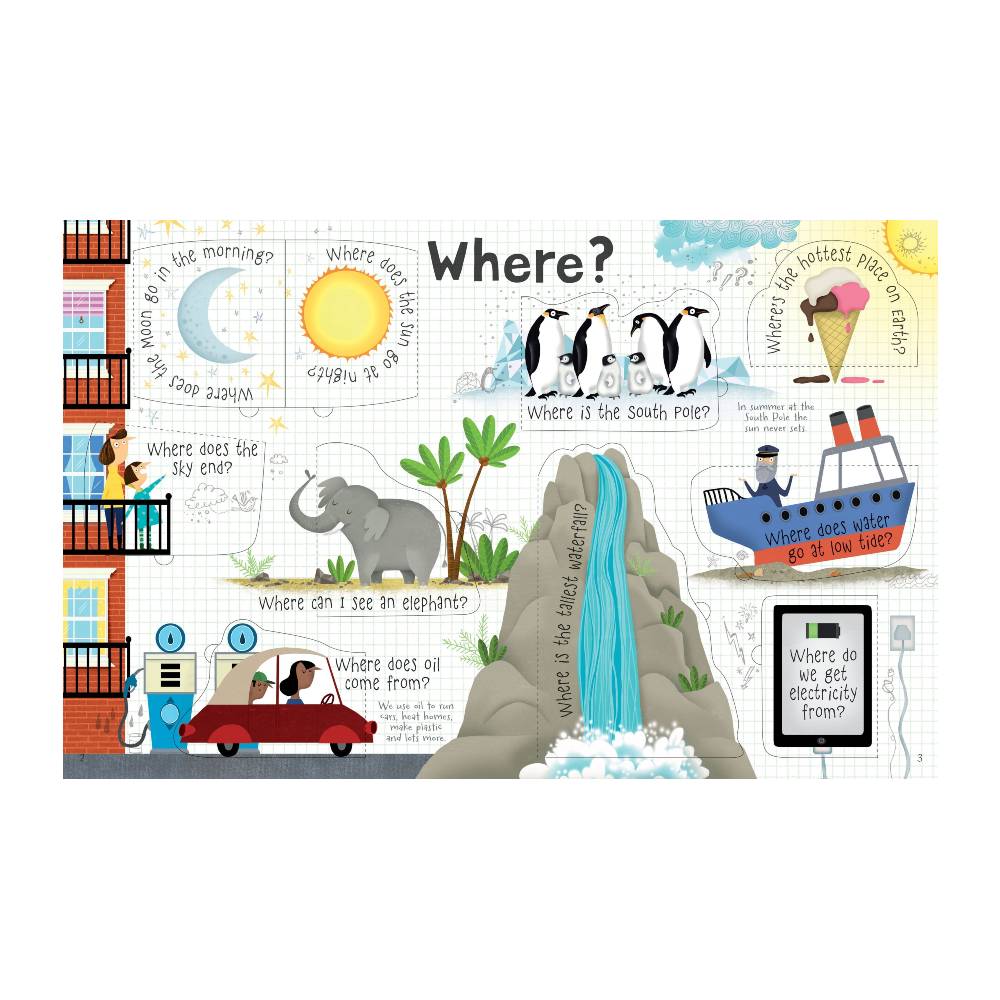 Lift-the-flap Book - Questions and Answers about our World