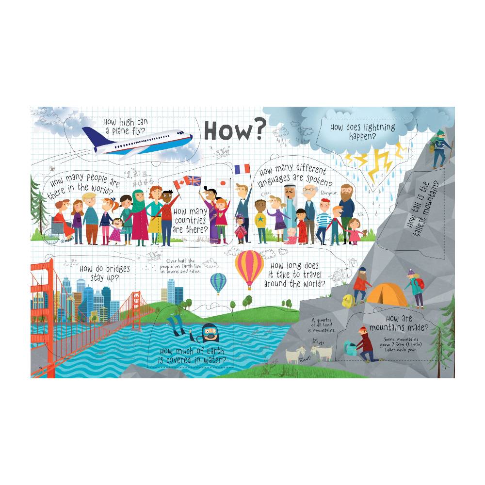 Lift-the-flap Book - Questions and Answers about our World