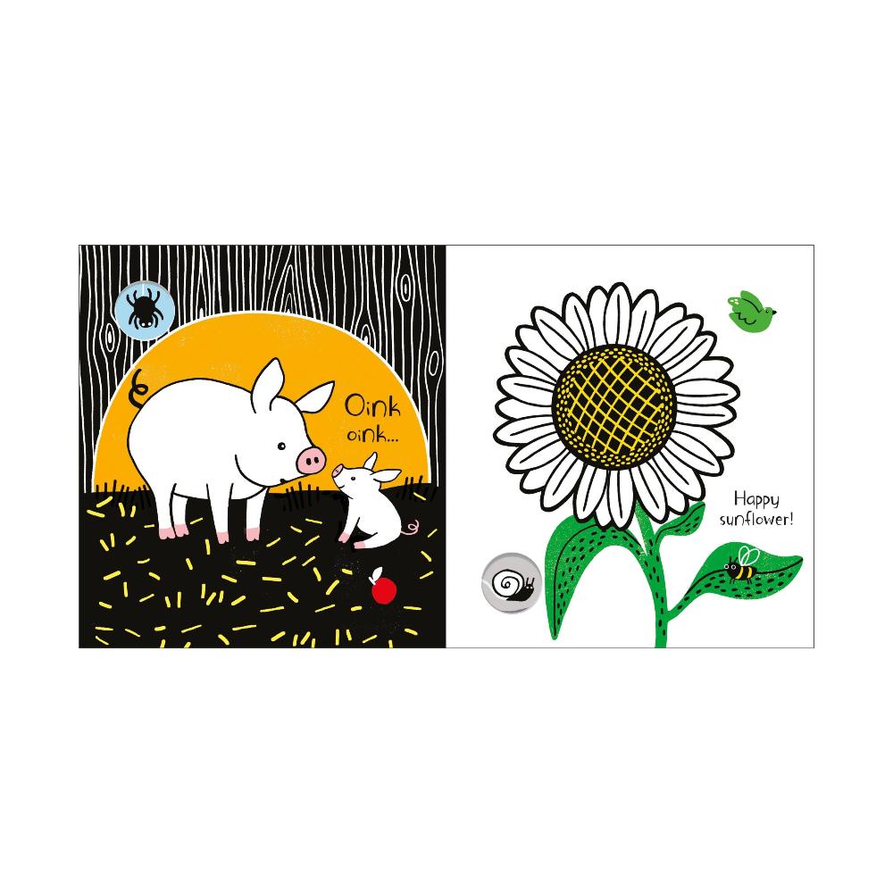 Baby's Black & White Books - Farm