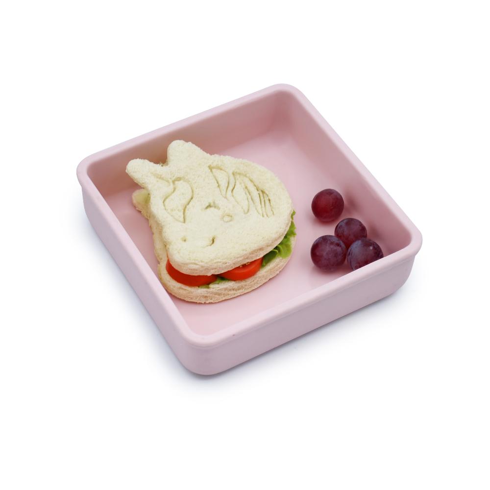 3-in-1 Sandwich/Cookie Cutters 2pk - Unicorn/Cat