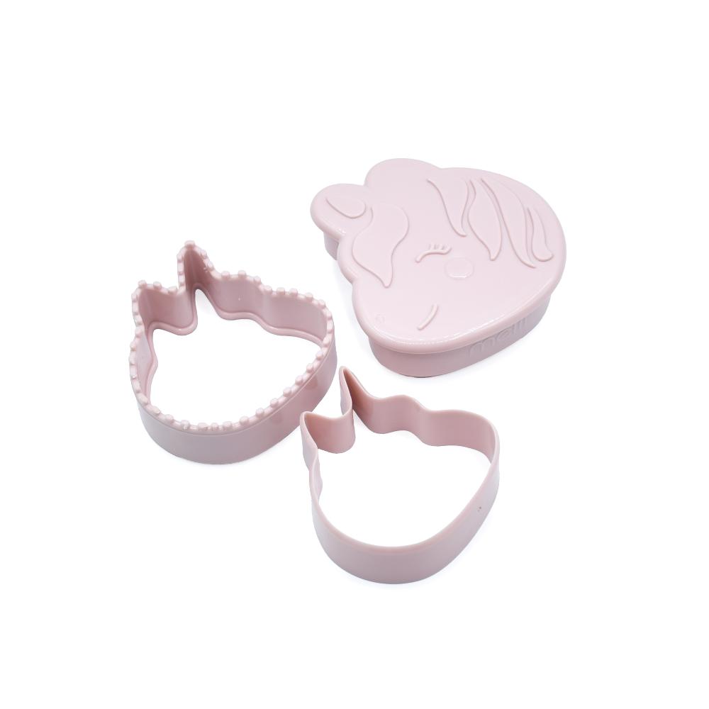 3-in-1 Sandwich/Cookie Cutters 2pk - Unicorn/Cat