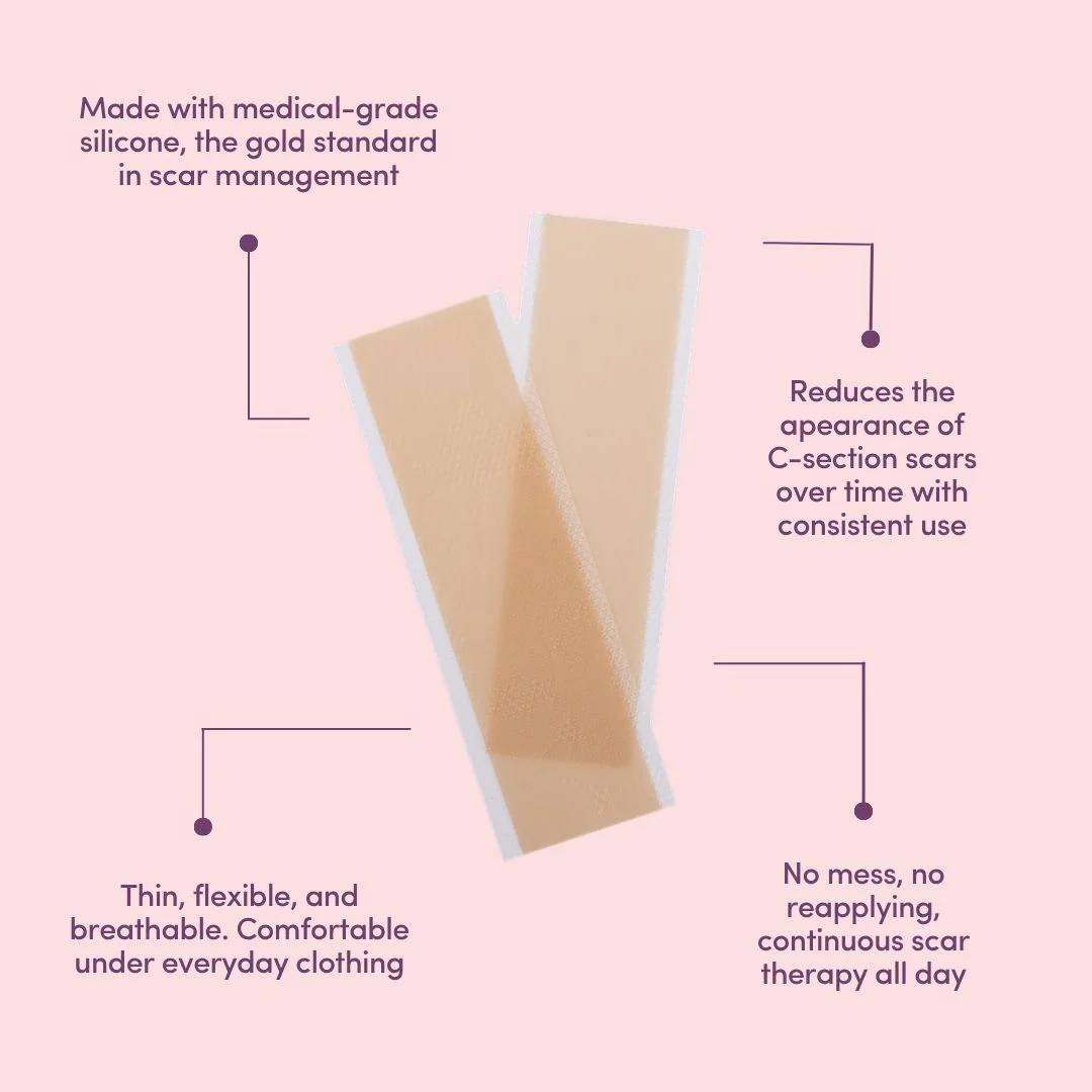 Vital Bits C-Section Scar Patches 6pk