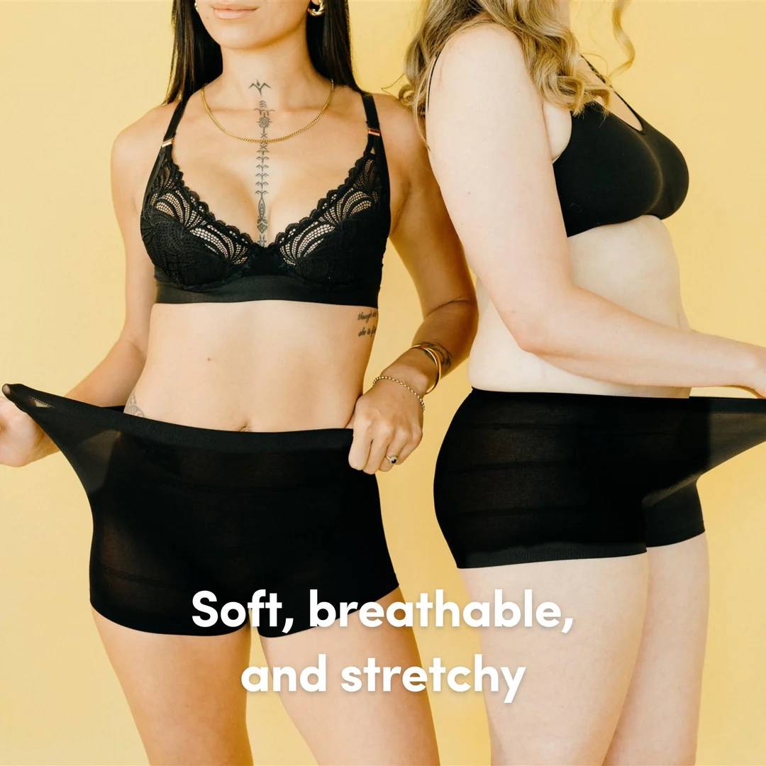 Vital Bits Disposable Postpartum Briefs 5pk - Black