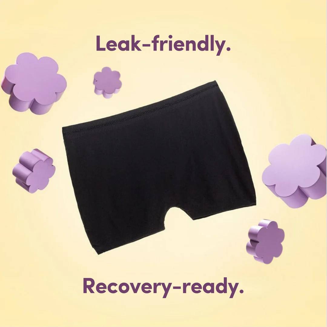 Vital Bits Disposable Postpartum Briefs 5pk - Black