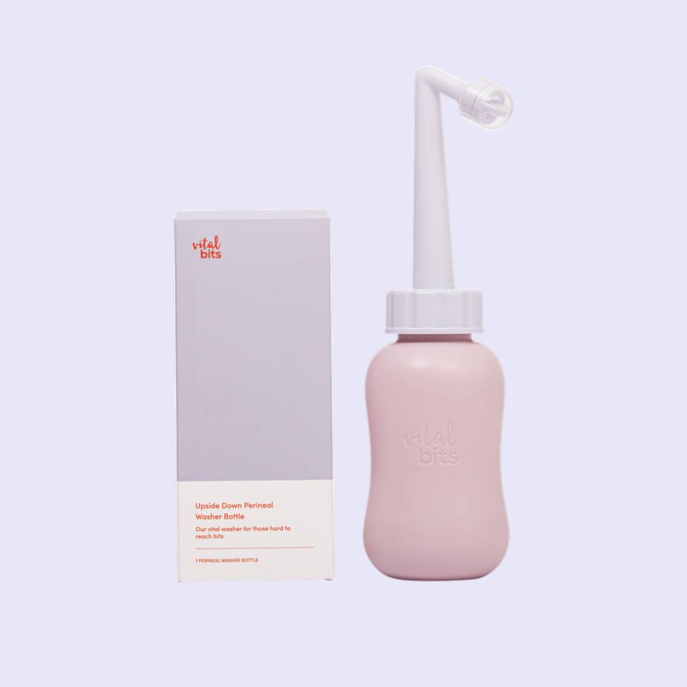 Vital Bits Upside Down Perineal Wash Bottle