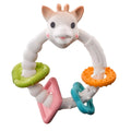 Sophie La Giraffe - Teething Colo'rings on a white background. 