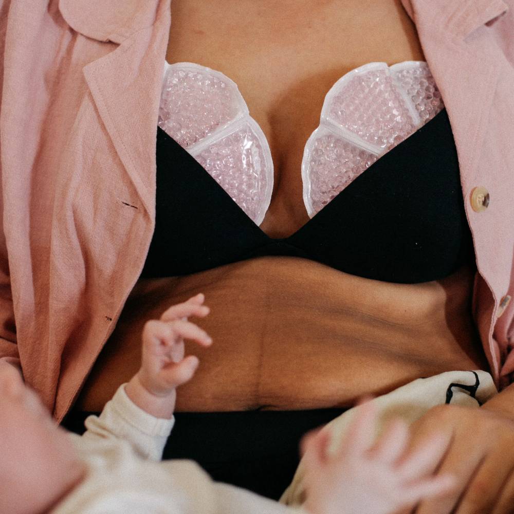 Women using Viva La Vulva hot and cold packs.