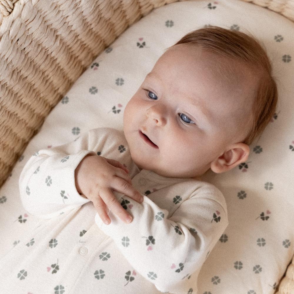Cotton Stretch and Grow - Lucky Print