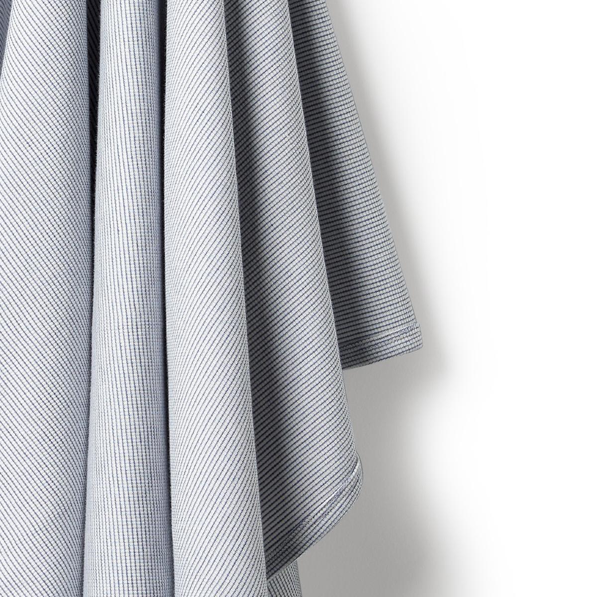 Stripe Rib Bunny Rug/Swaddle Blanket - Rain Drop