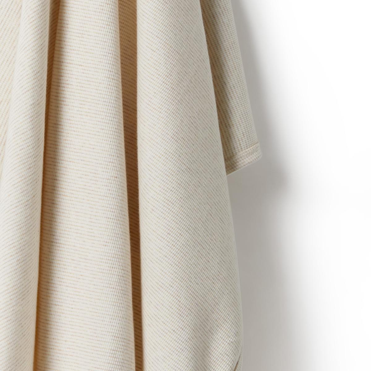 Stripe Rib Bunny Rug/Swaddle Blanket - Oatmeal