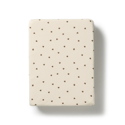 Fitted Sheet - My Lucky Charm on a white background. 