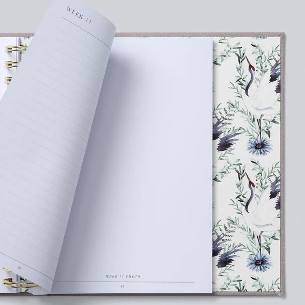 Bump - My Pregnancy Journal - Light Grey