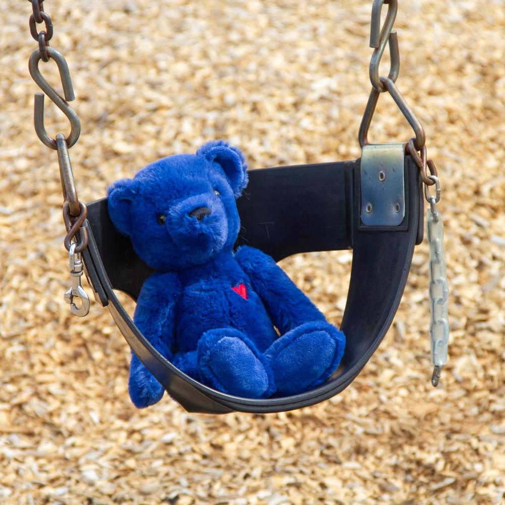 Blue Ted Teddy Bear