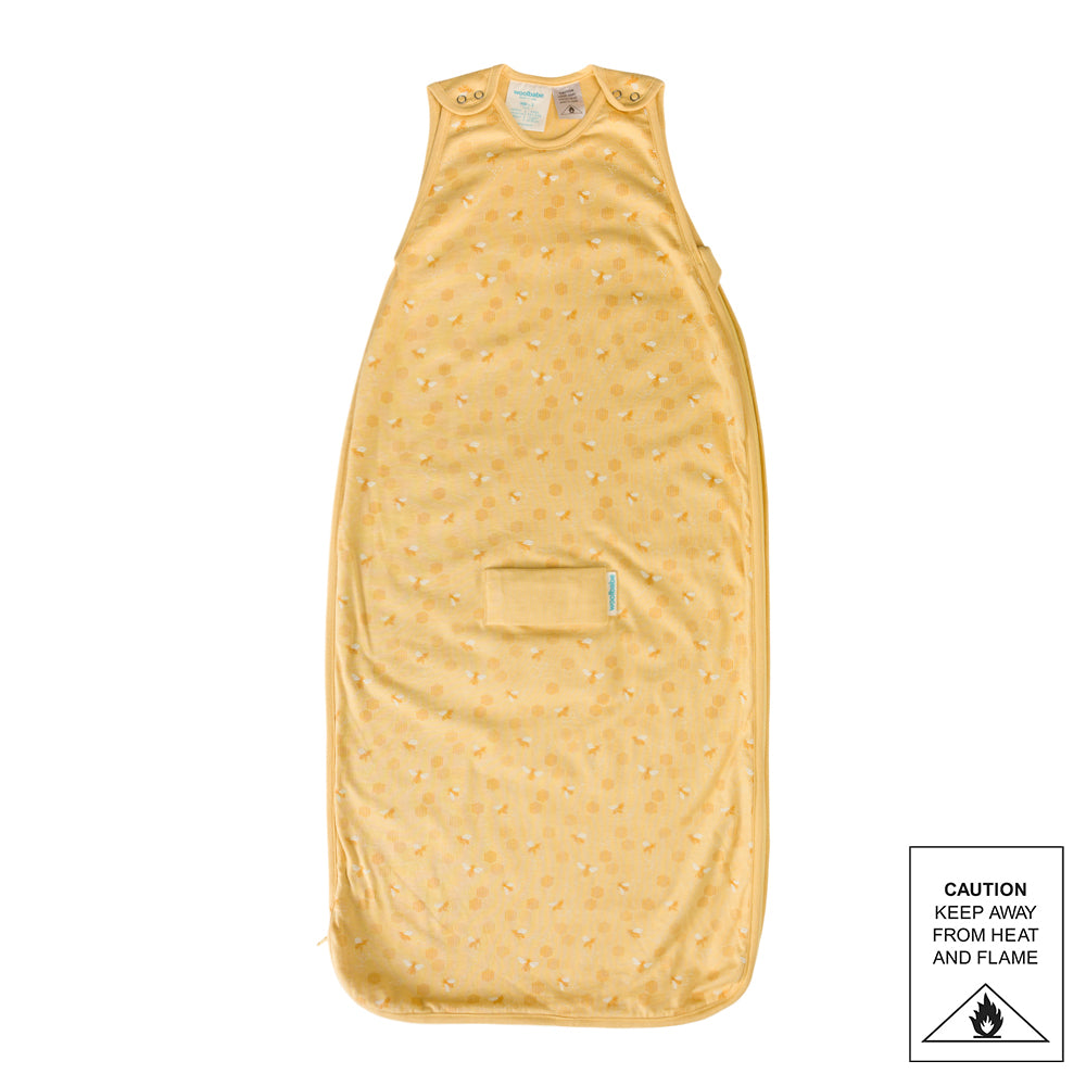 3 Seasons Side Zip Sleeping Bag - Buttercup Bees