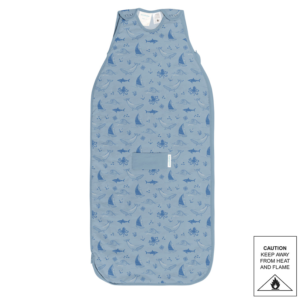 3 Seasons Side Zip Sleeping Bag - Glacier Sail Away