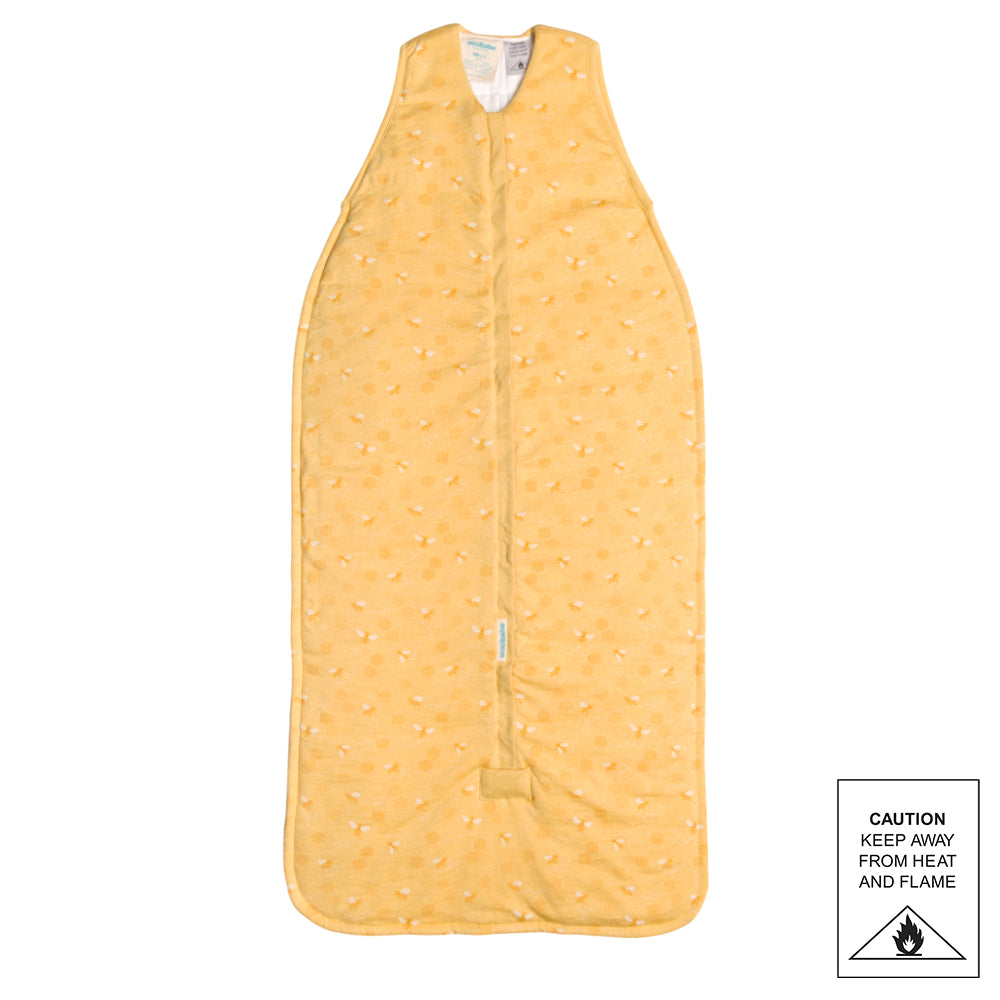 Duvet Front Zip Sleeping Bag - Buttercup Bees