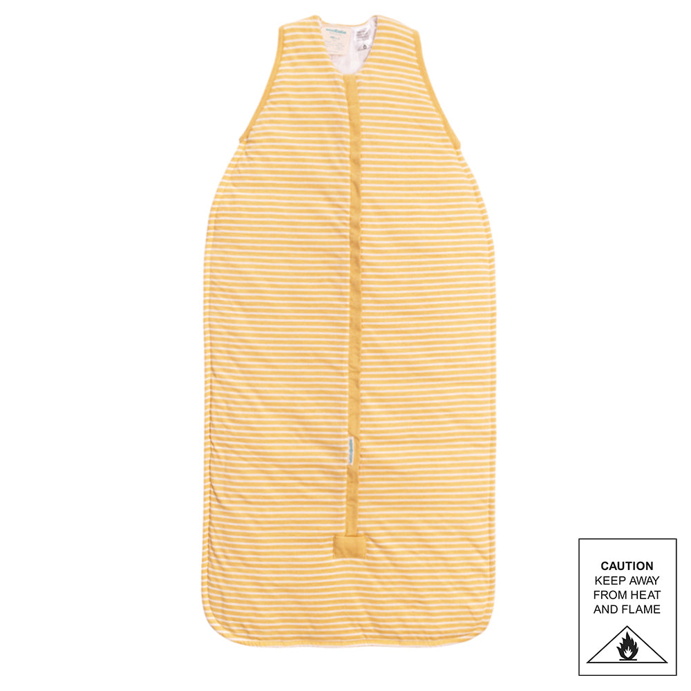 Duvet Front Zip Sleeping Bag - Buttercup