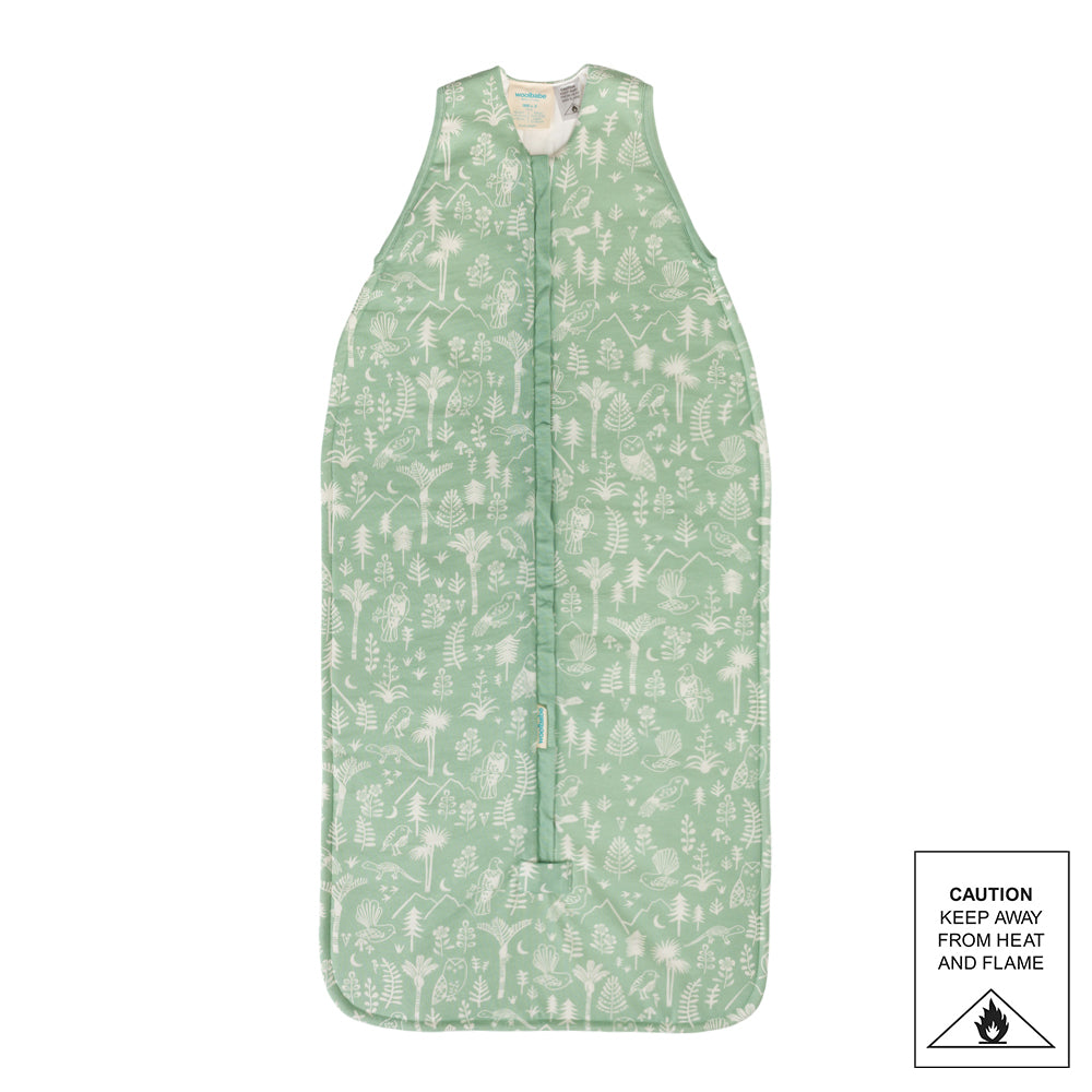 Duvet Front Zip Sleeping Bag - Moss Wilderness