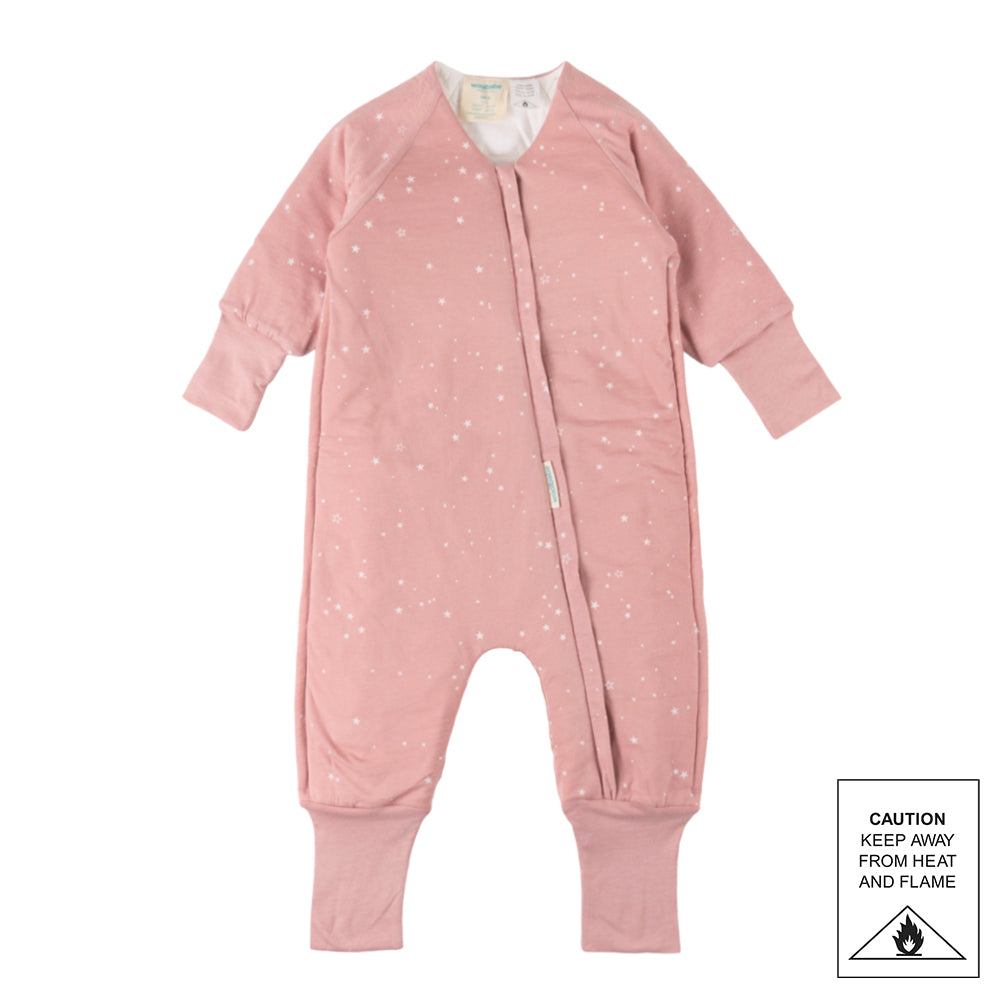 Duvet Sleeved Sleeping Suit - Dusk Stars