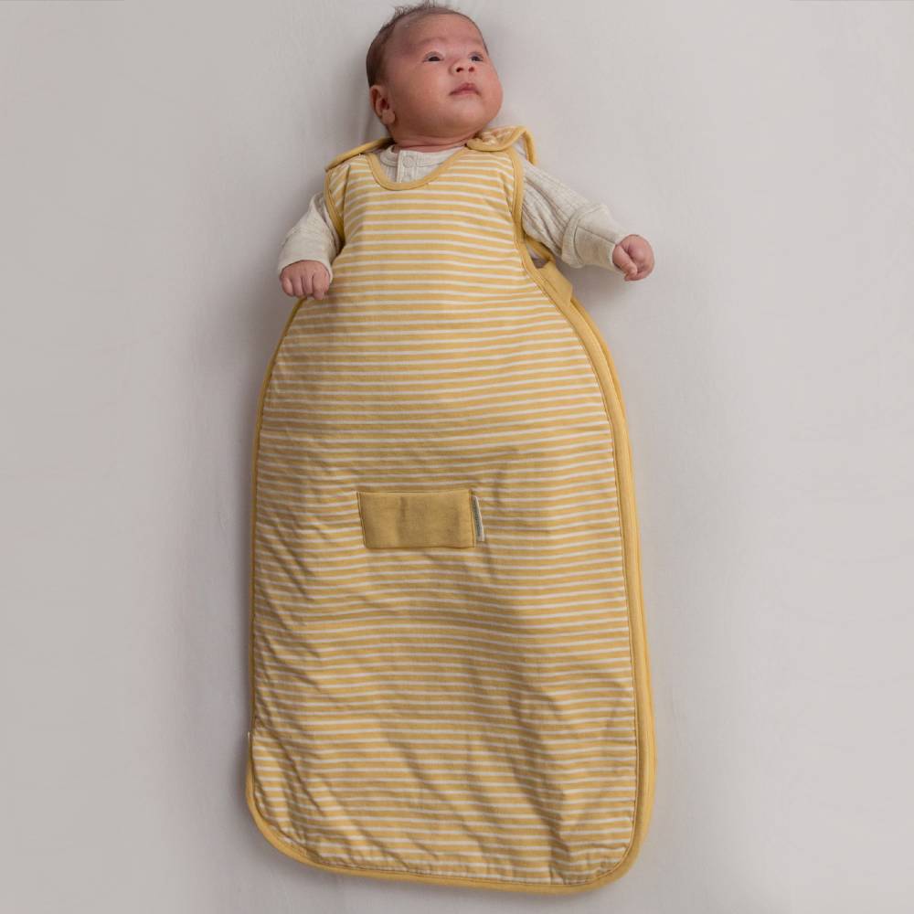 Duvet Side Zip Sleeping Bag - Buttercup
