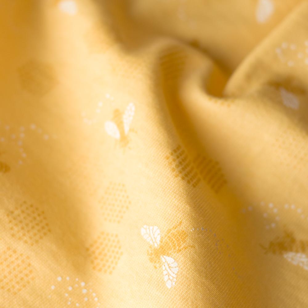 Duvet Front Zip Sleeved Sleeping Bag - Buttercup Bees
