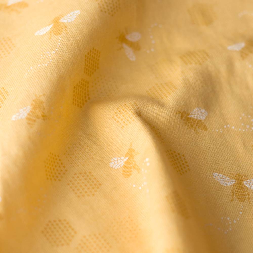 Merino Cotton Summer Pyjamas - Buttercup Bees