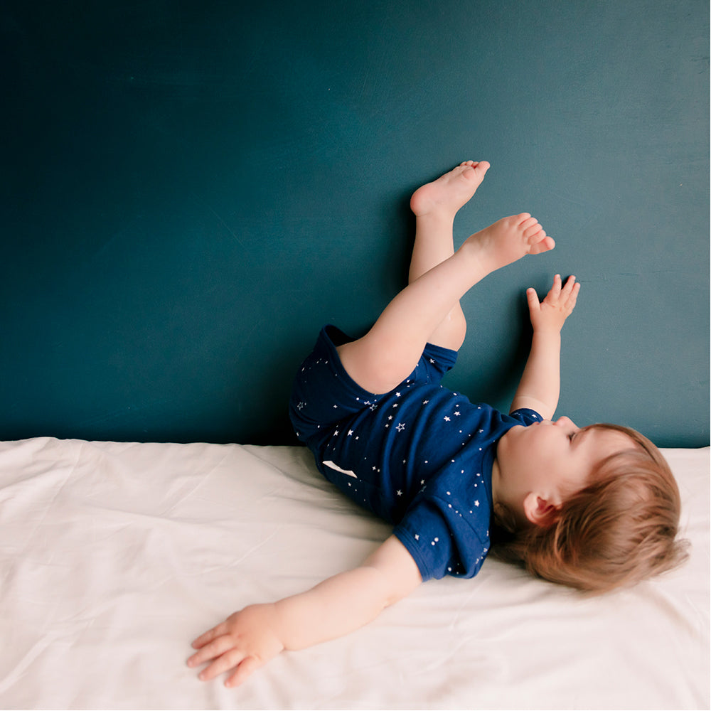 Merino Cotton Summer Pyjama Top - Tekapo Stars