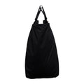Black large wet bag with straps on a white background