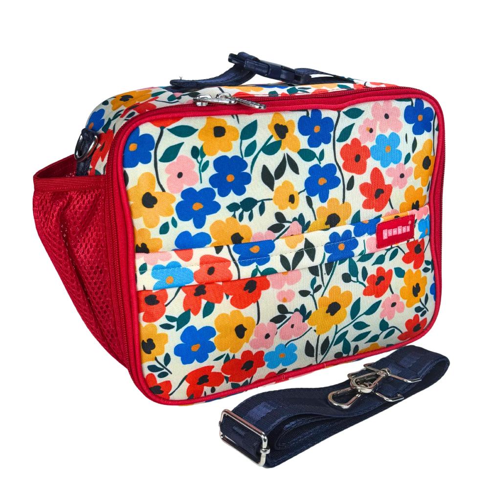 Classic Lunch Bag - Poppy Flowers