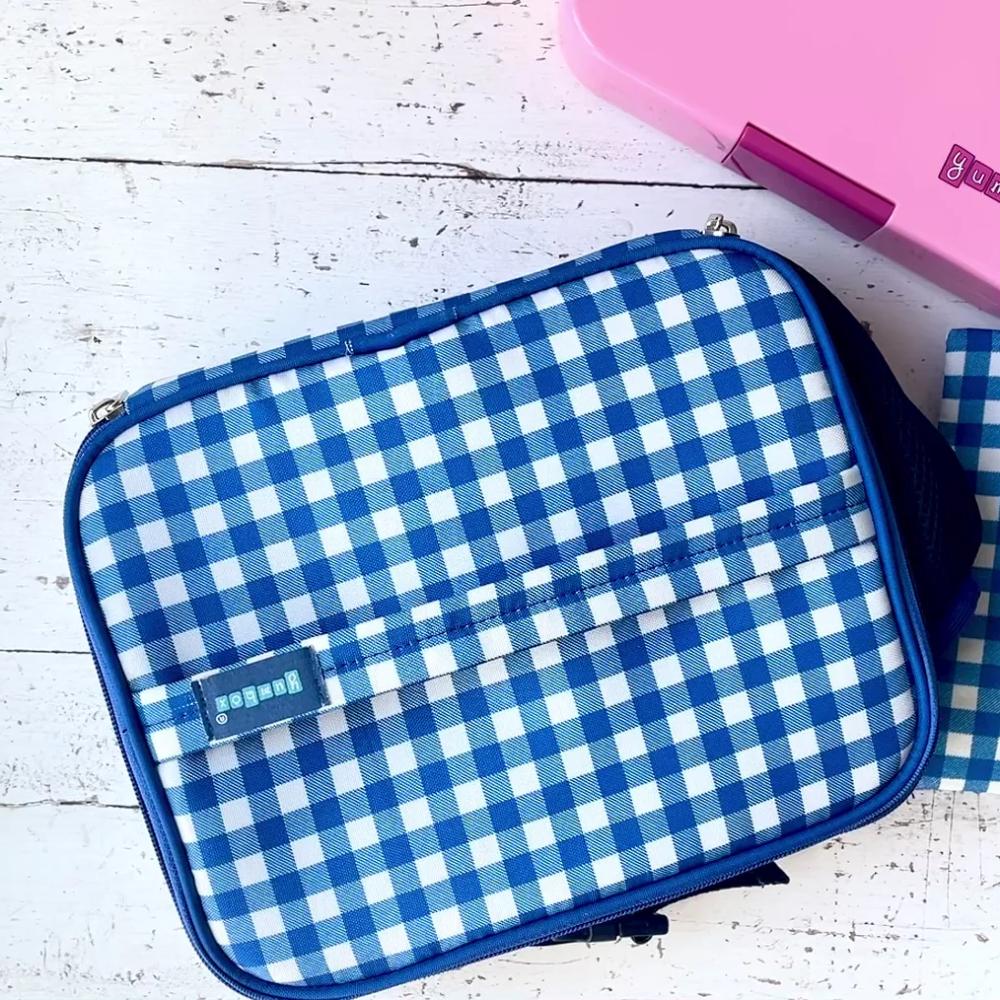 Classic Lunch Bag - Vichy Blue Gingham