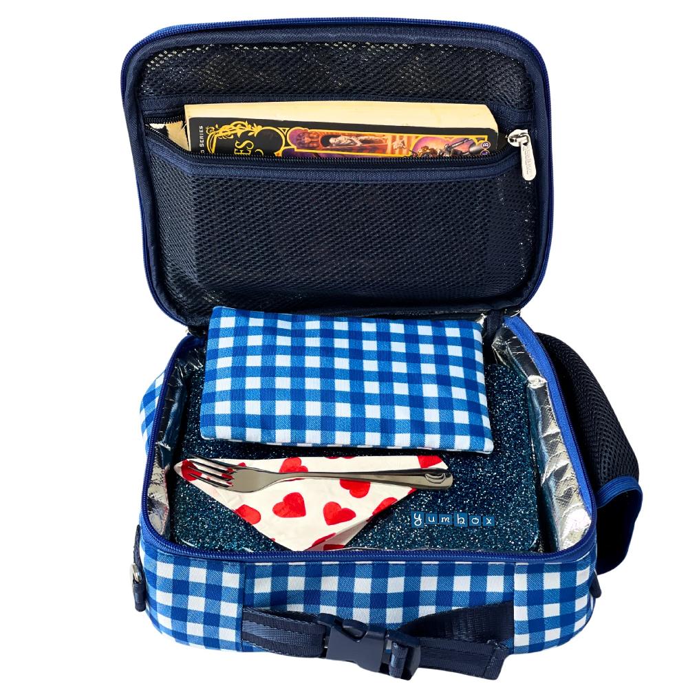 Classic Lunch Bag - Vichy Blue Gingham