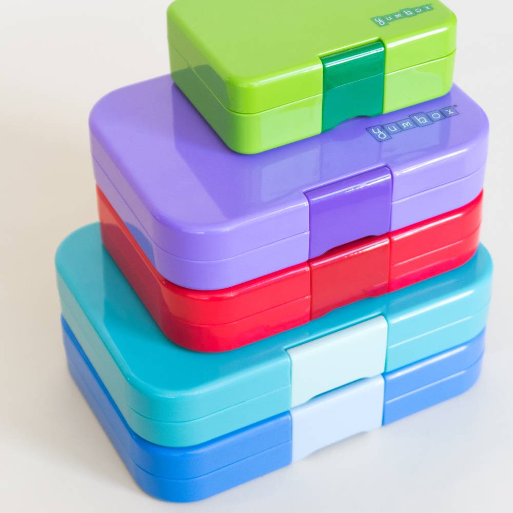 Panino Bento Lunchbox - Power Pink - Rainbow Tray