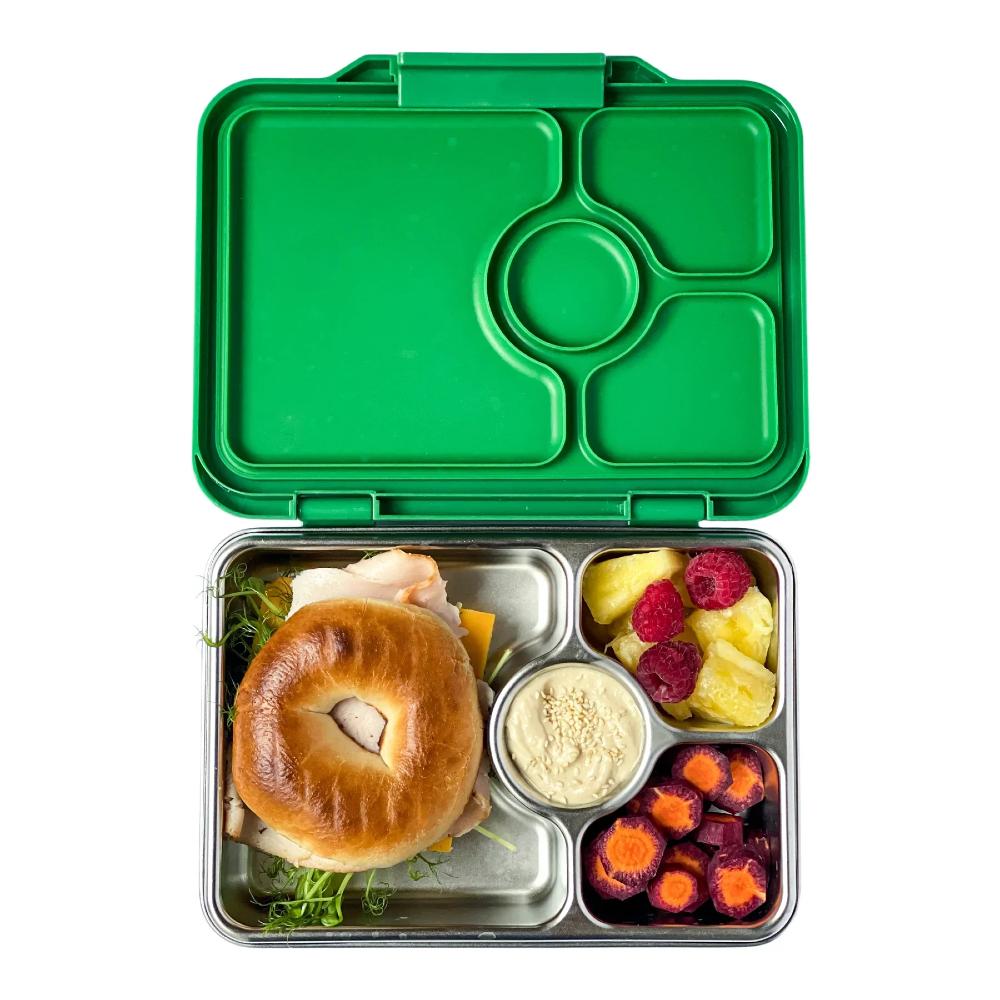 Pret Stainless Steel Lunchbox - Pomme Green