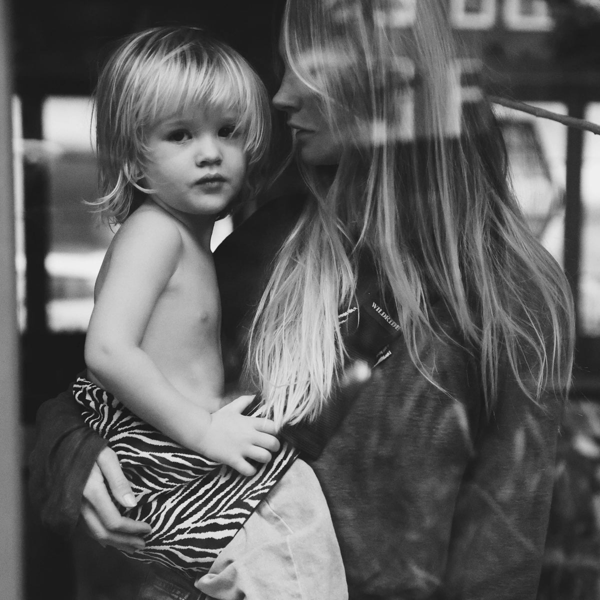 Toddler Carrier - Jacquard - Black Zebra