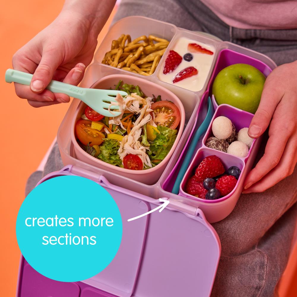 Silicone Bento Tray - Lunch - Berry