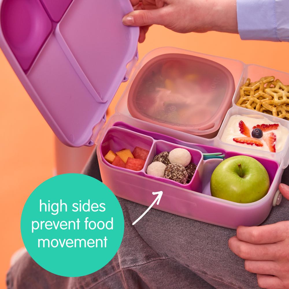 Silicone Bento Tray - Lunch - Berry