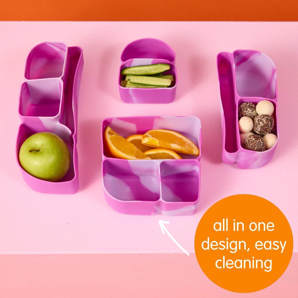 Silicone Bento Buddy - Snackbox - Forest