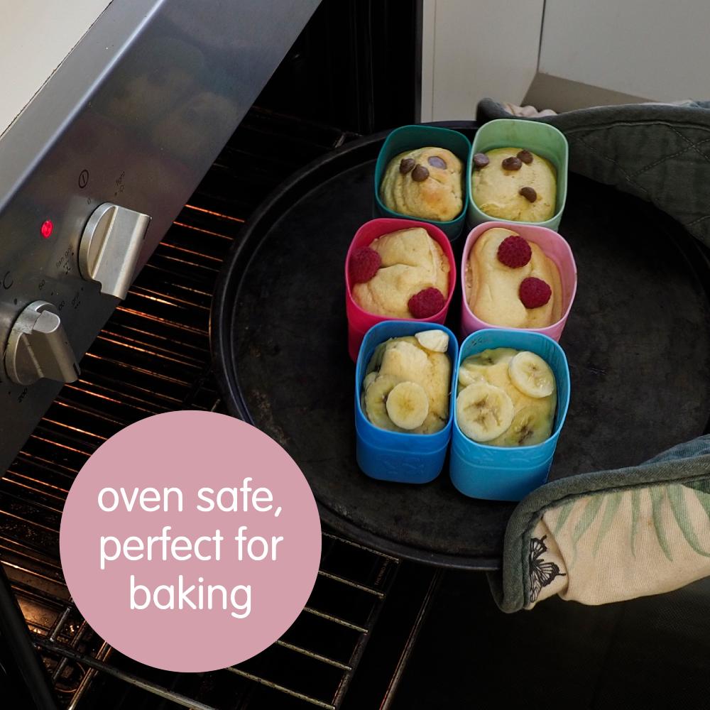 Silicone Snack Cups - Berry