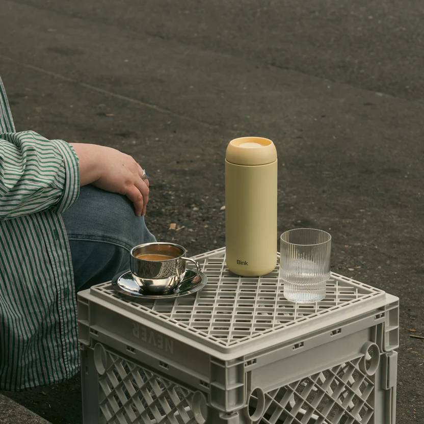 Insulated Stainless Sip Tumbler - Seashell